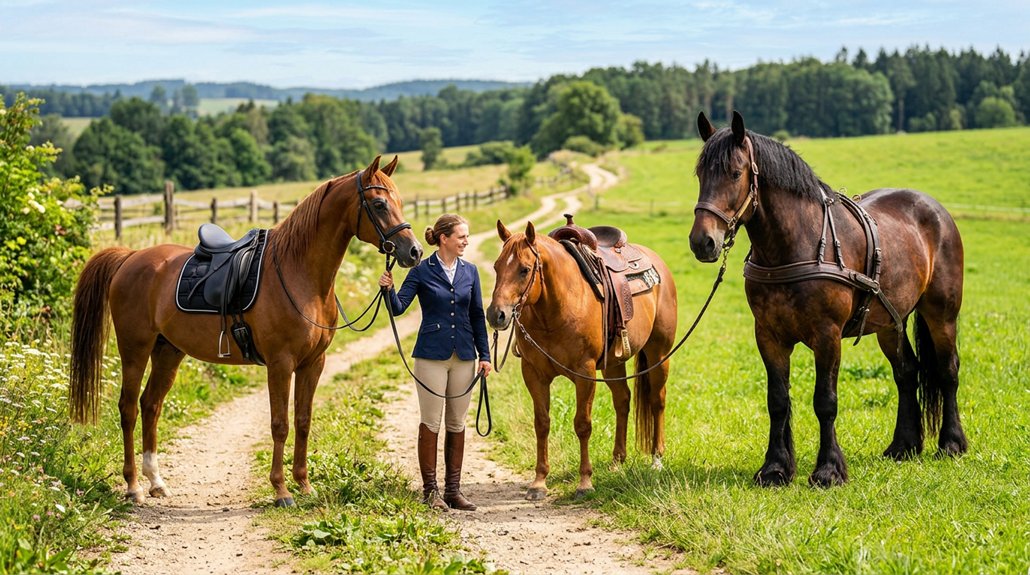 selecting ideal horse breed
