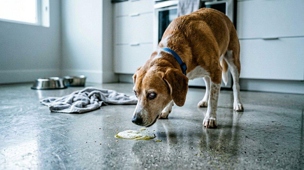 serious vomiting symptoms alert