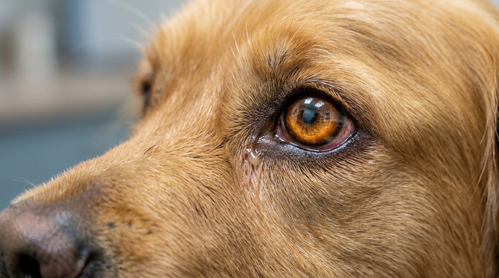 signs of canine eye issues