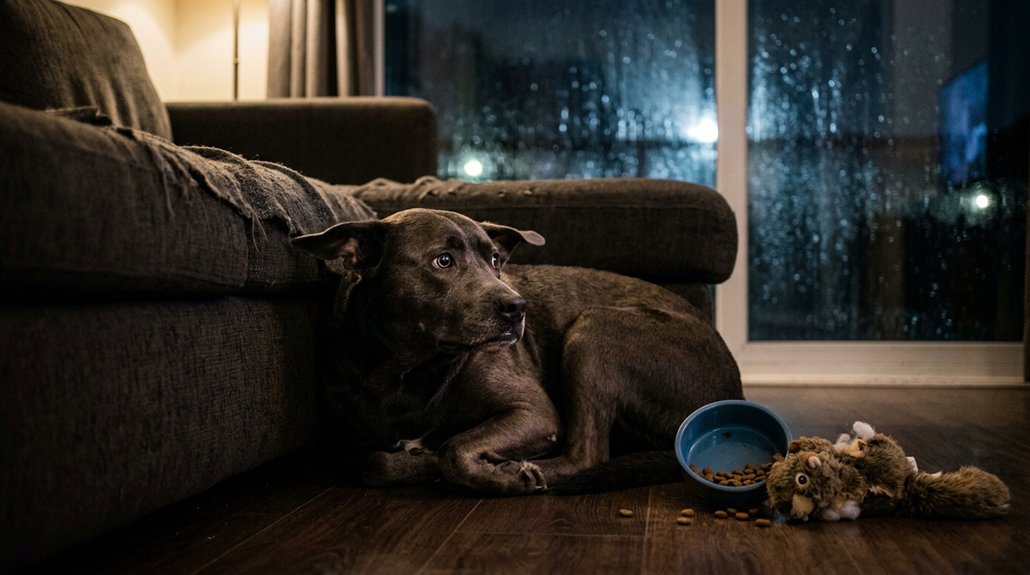 signs of dog anxiety