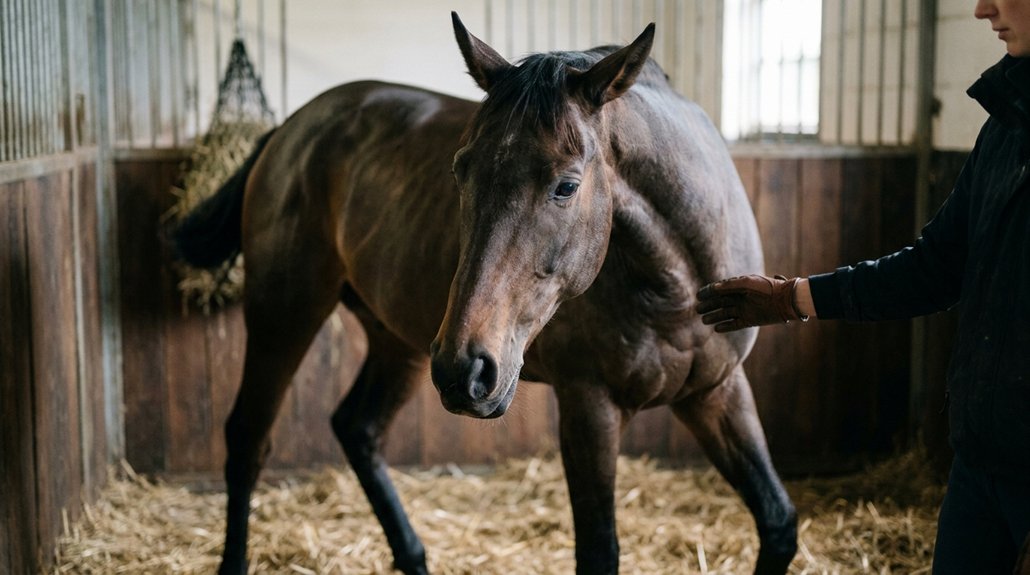 signs of horse illness