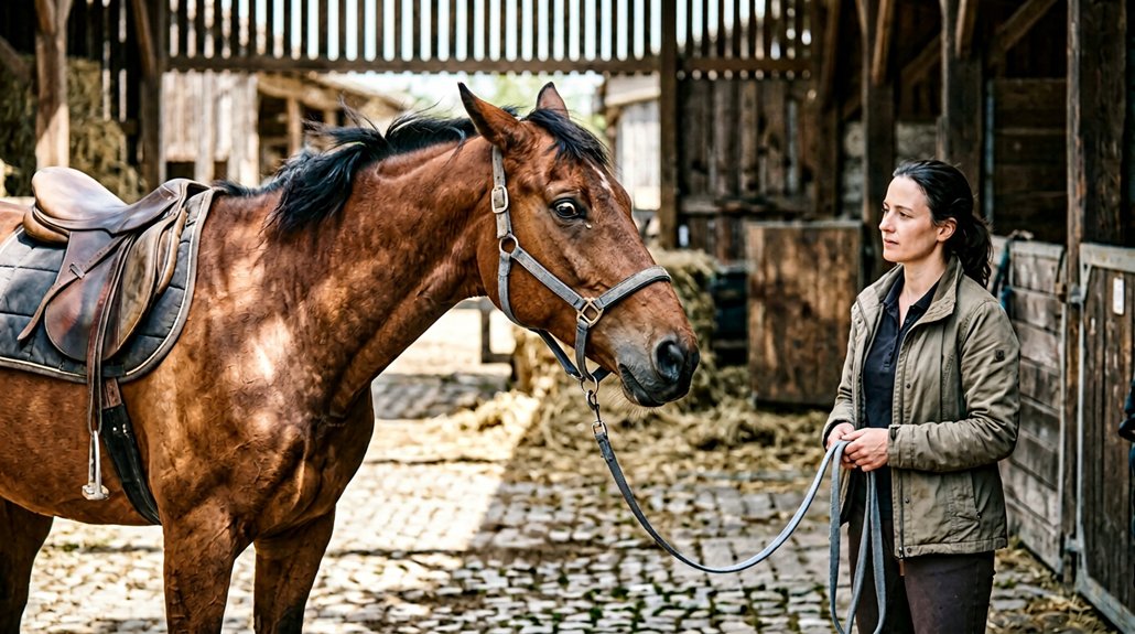soothing techniques for horses