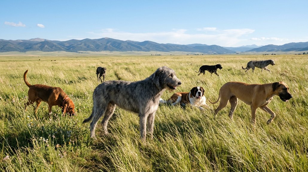 spacious environments for dogs