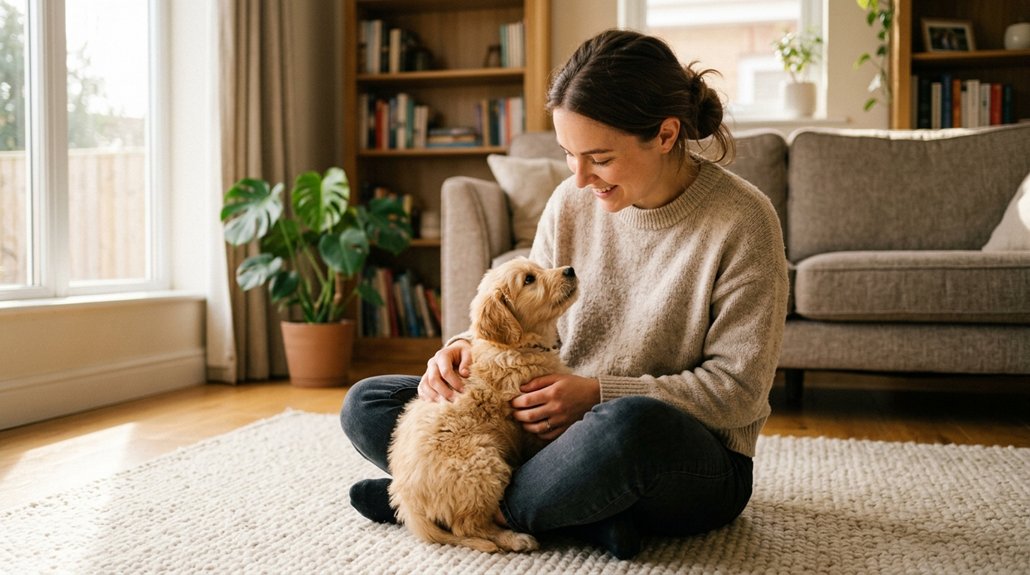 strengthening puppy owner bond