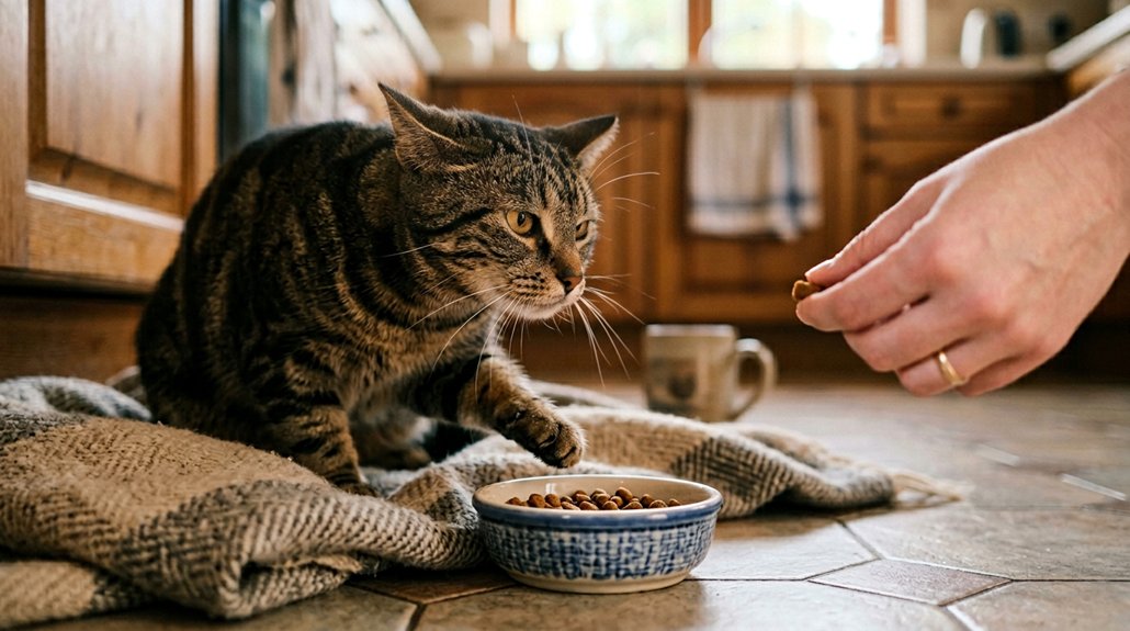 stress free cat mealtime strategies