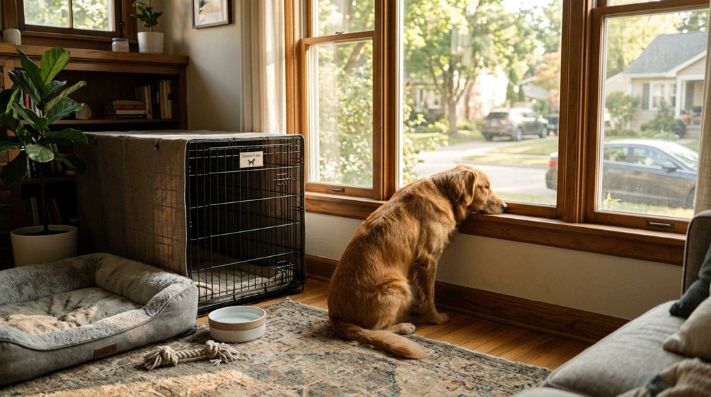 stress free dog home alone