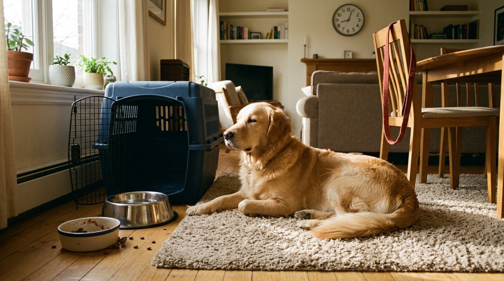 structured daily dog routine