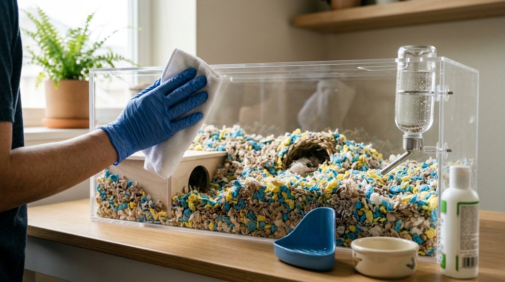 tailored cleaning for hamsters