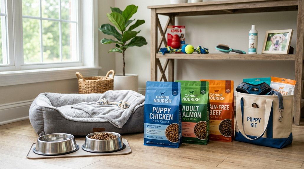 tailored dog food selection
