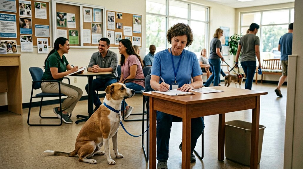 thorough dog adoption process