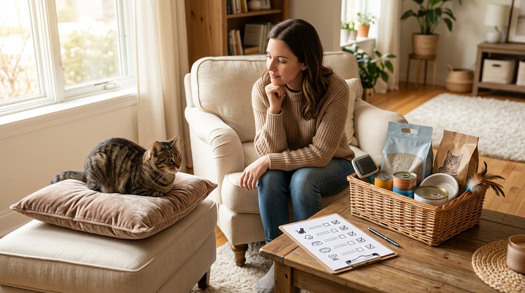 thoughtful cat adoption preparation