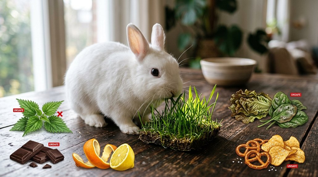 toxic foods for rabbits
