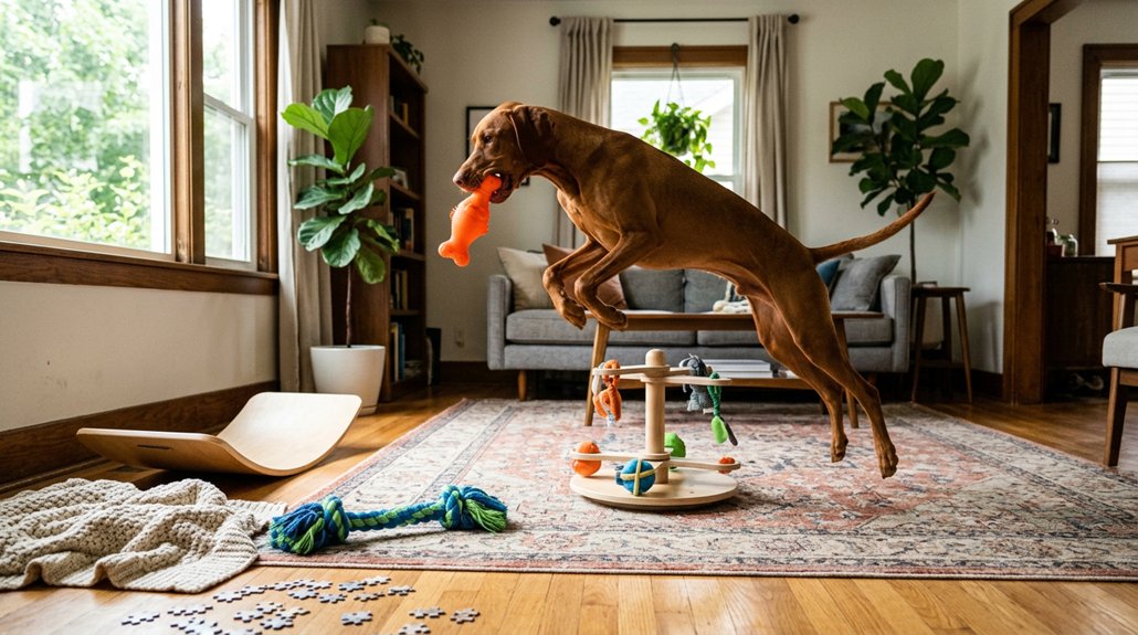 toy rotation for excitement