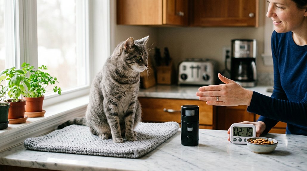 How to Train a Cat to Stay Off Kitchen Counters