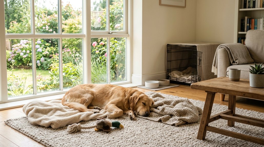 tranquil relaxation zone created