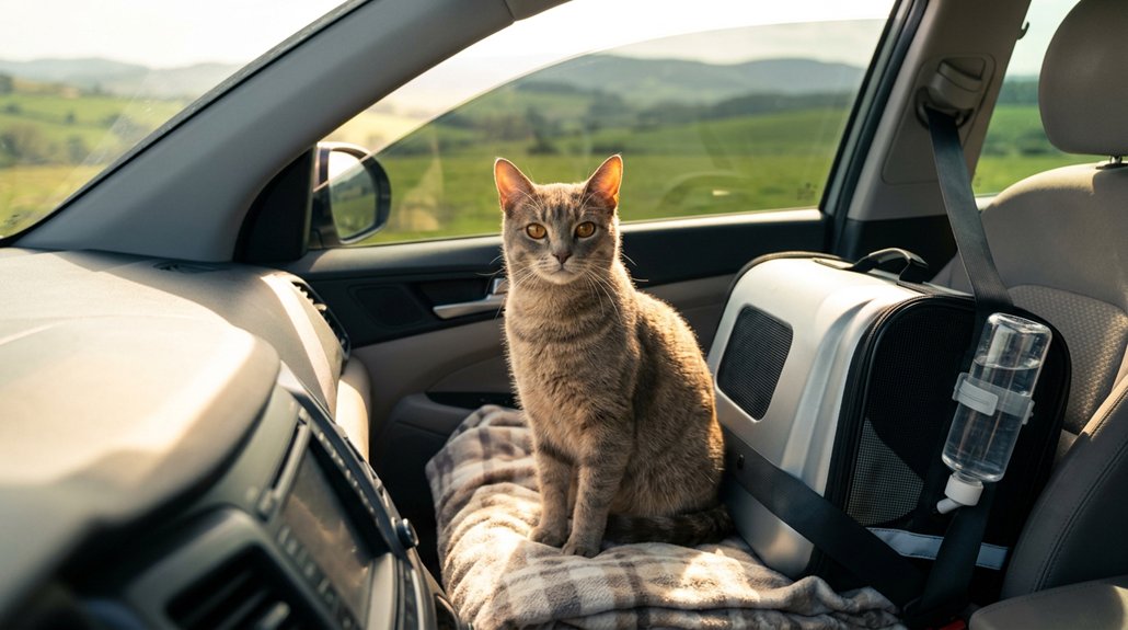 traveling safely with cats