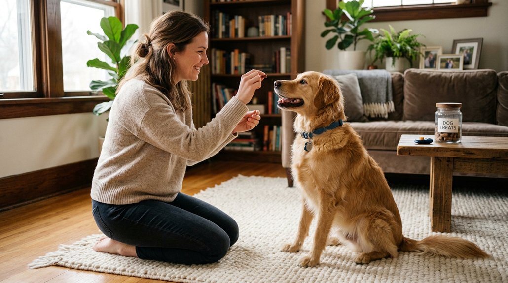 trust through positive reinforcement