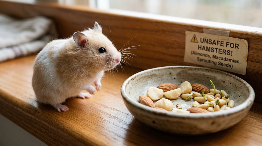 unsafe nuts and seeds