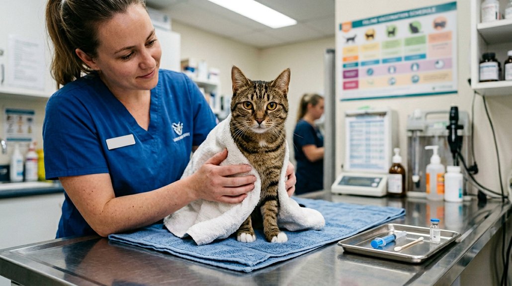 vaccination ensures cat health
