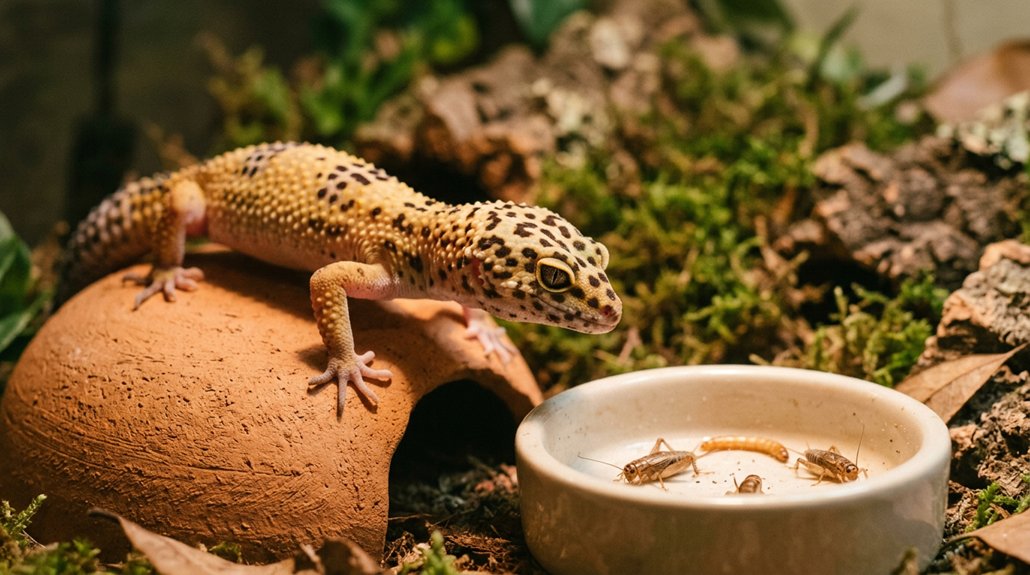 variety enhances gecko appetite