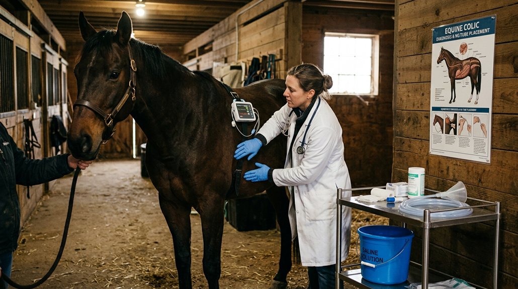 veterinary diagnosis of colic