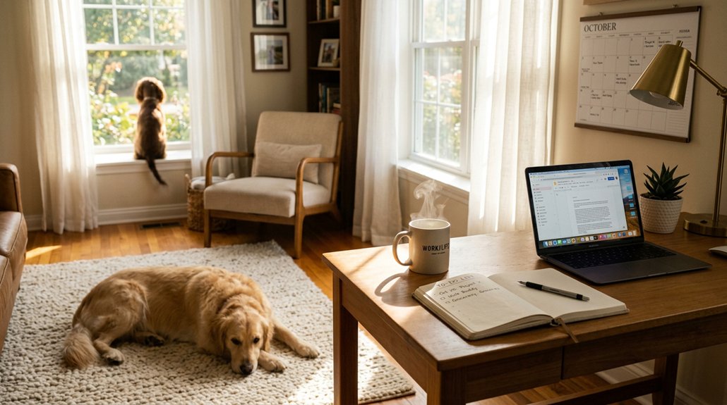 work life balance with canine