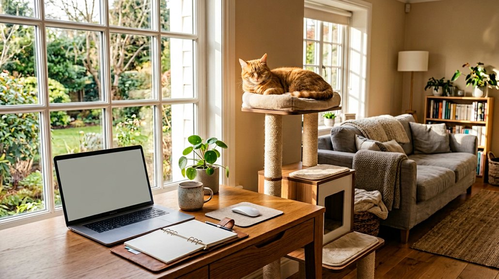 work life balance with cat