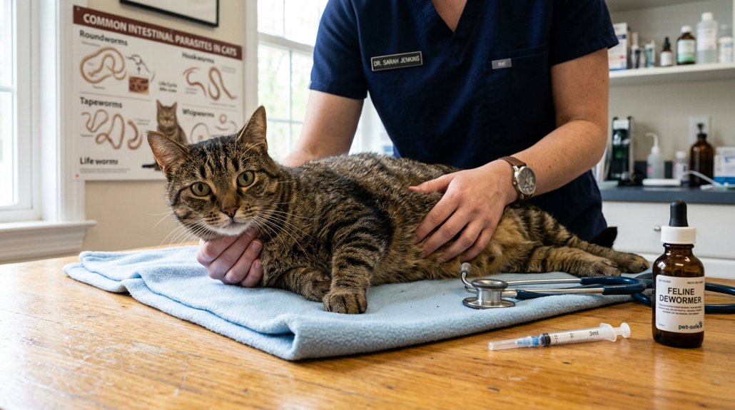 Worms in Cats: Symptoms and Treatment