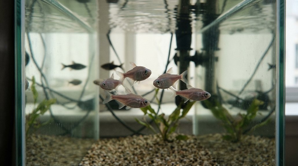 acclimation stress reduces feeding
