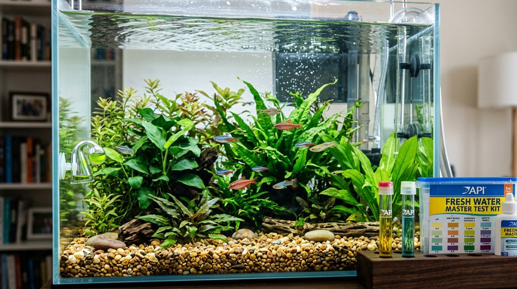 ammonia and nitrite zero