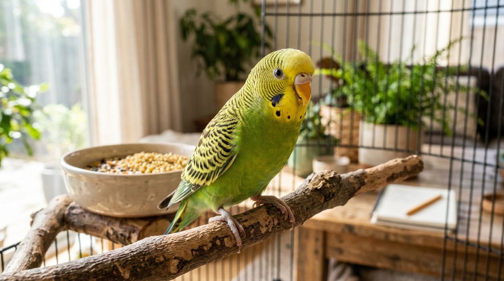 assess readiness for pet bird