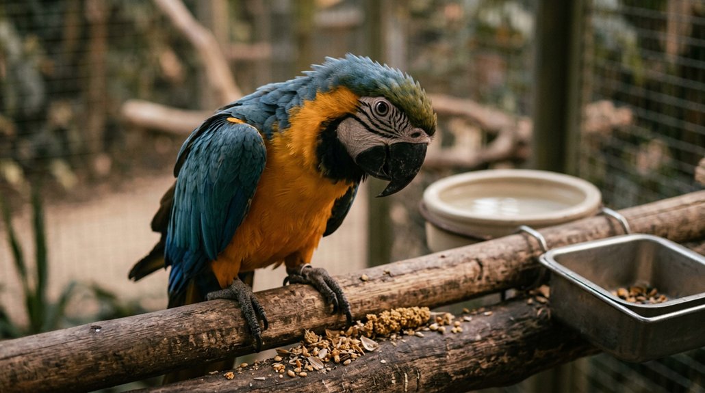bird appetite loss causes