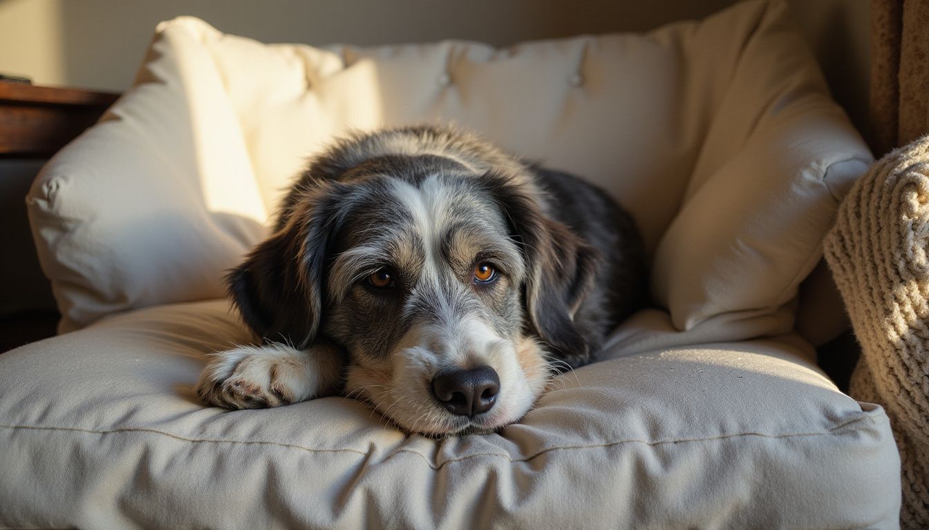 caring for an aging pet common senior dog health issues and solutions 437044460