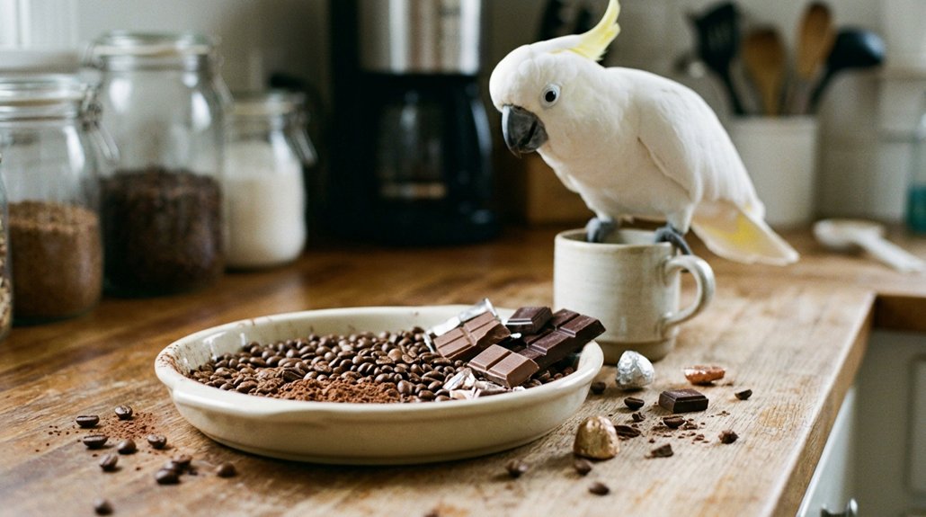 chocolate and caffeine toxicity