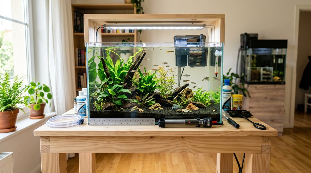 choose a sturdy supported tank