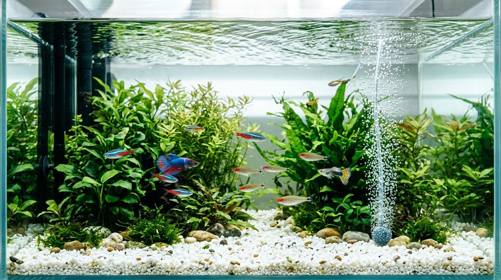 cloudy aquarium water causes