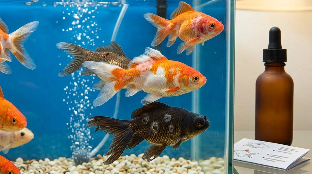 common contagious aquarium fish diseases