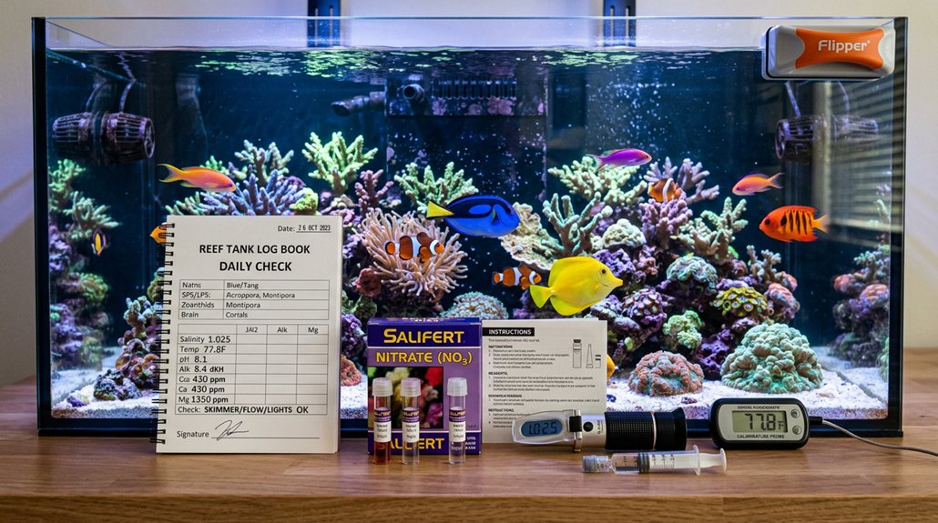 daily reef tank checklist