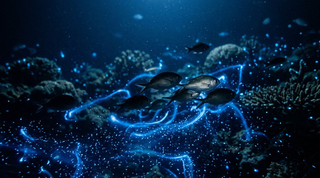 darkness supports fish rest