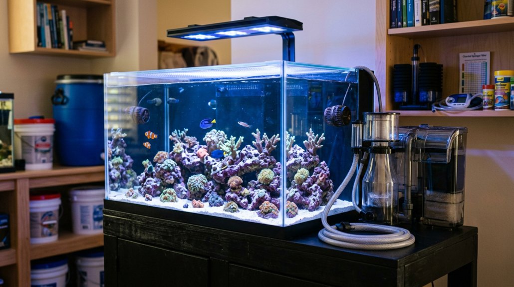 drilled sump for quieter upgrades