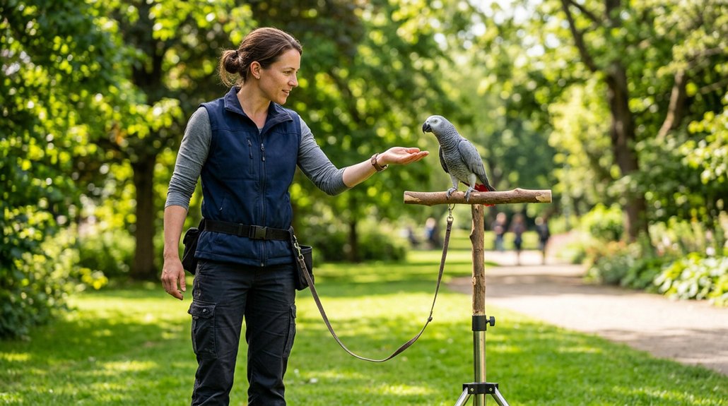 essential bird training commands