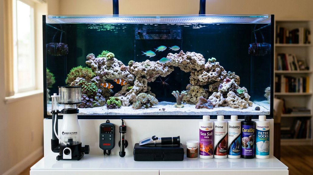 essential saltwater aquarium equipment