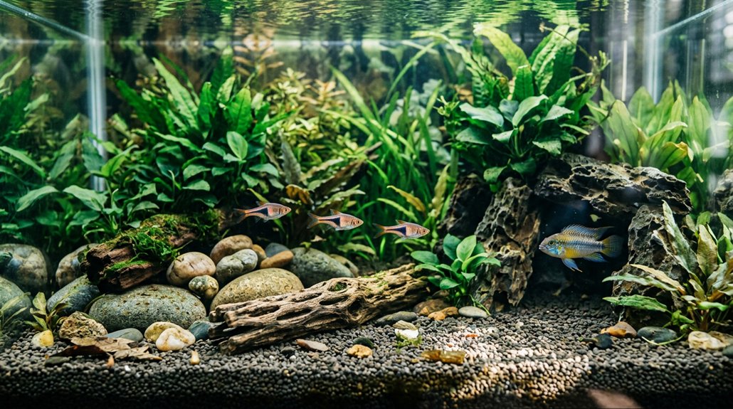 exclude incompatible fish from community