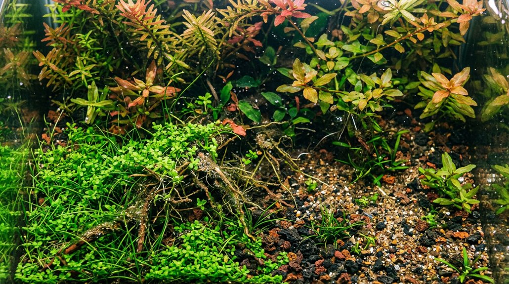 fertilizing clay based aqua soils