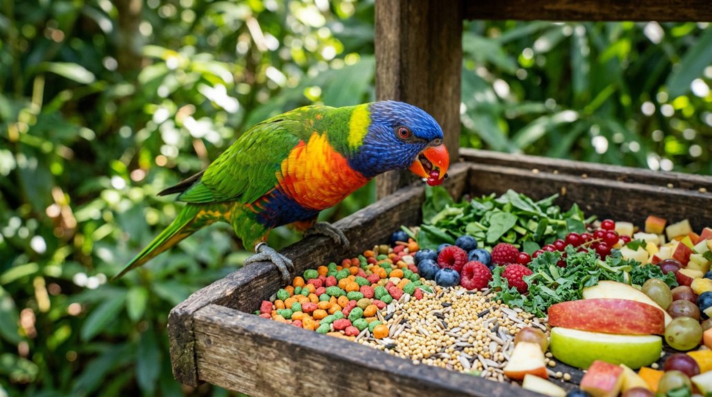 fresh varied nutrient rich produce