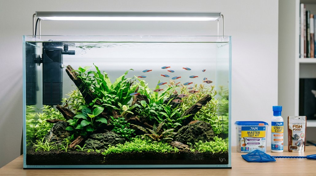 freshwater aquarium upfront costs