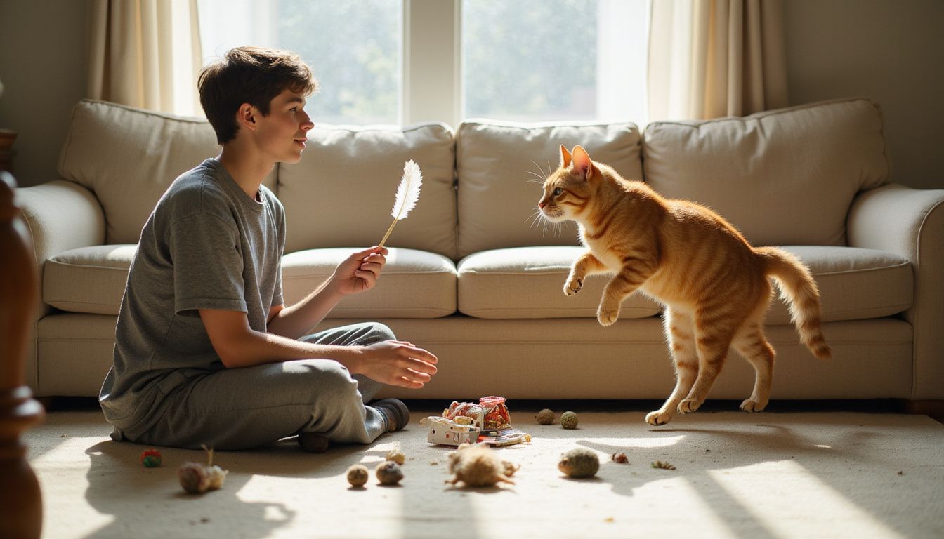 fun ways to play with your cat enrichment activities to prevent boredom and build trust 437190254