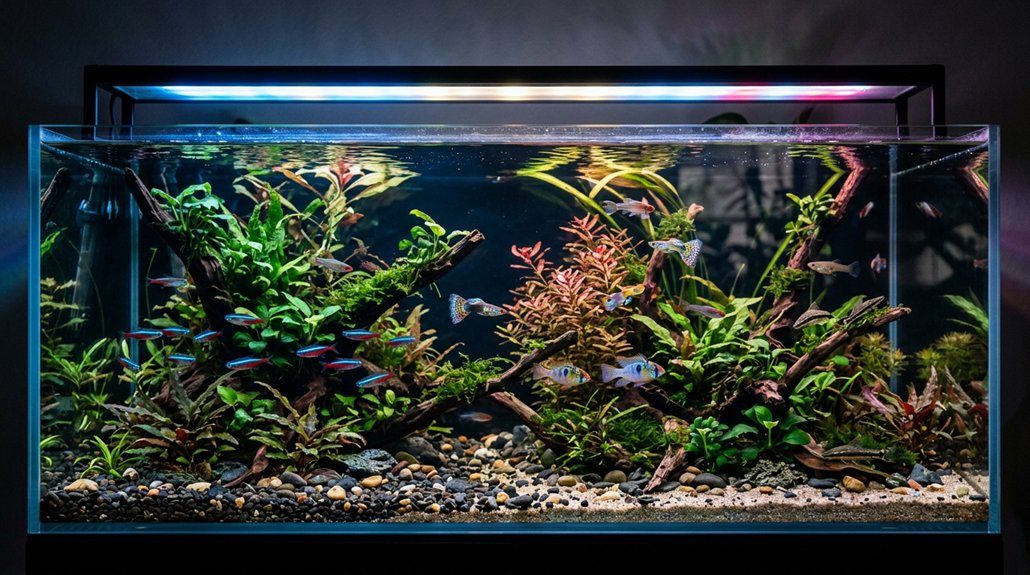 high output tunable aquarium leds