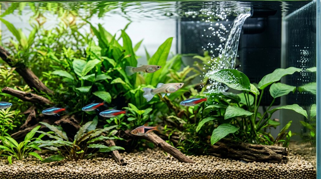 immediate water change and detoxifier