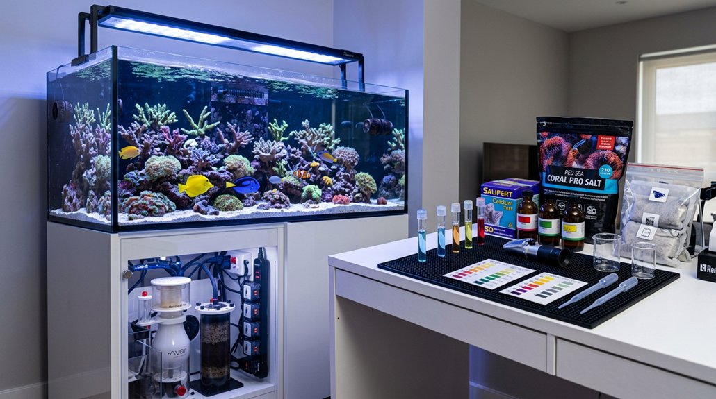 initial saltwater aquarium costs
